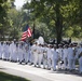 Graveside service for U.S. Navy Capt. Kent S. Webber