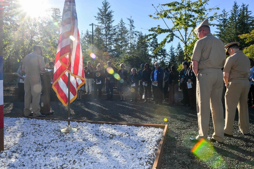 Naval Base Kitsap &amp; Navy Gold Star Program hold Inaugural Bells Across America Remembrance Event