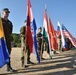 Flags represented at Immediate Response closing ceremony