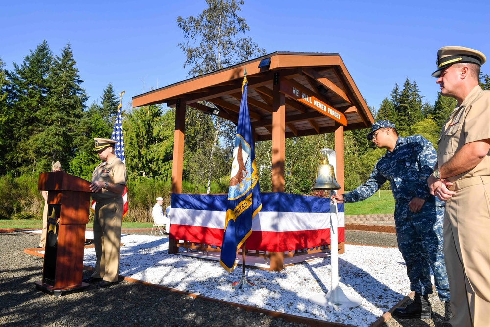 Naval Base Kitsap &amp; Navy Gold Star Program hold Inaugural Bells Across America Remembrance Event