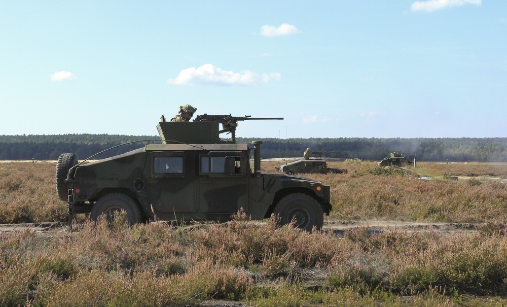 US, Polish forces demonstrate capabilities during Pantera Exercise