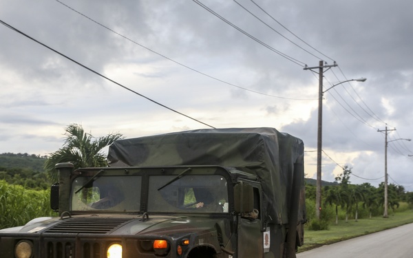 Valiant Shield 16: Marines Run With Tinian