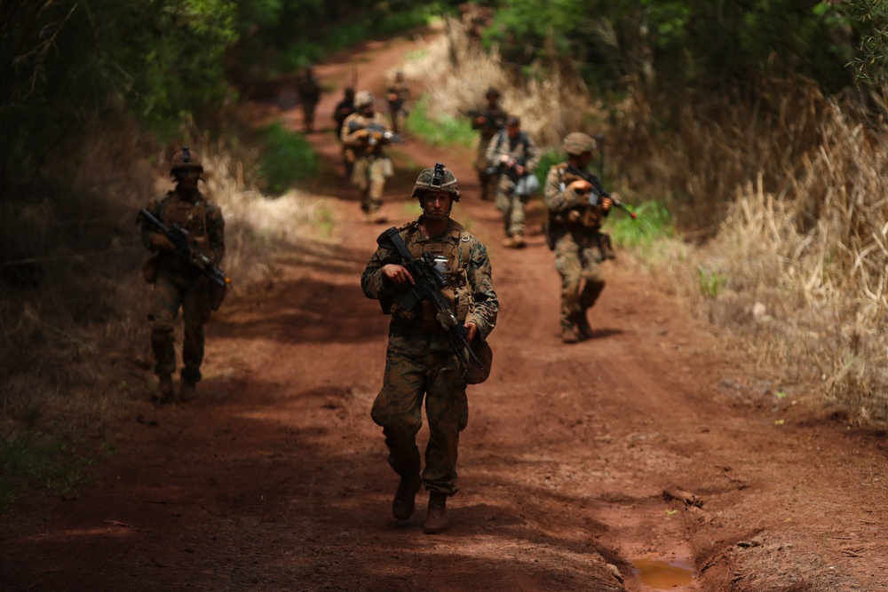 Advanced Infantry Course, Hawaii 2016