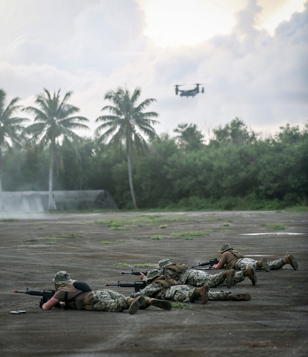 Valiant Shield 16: Kilo 3/3 Marines Conduct Airfield Seizure