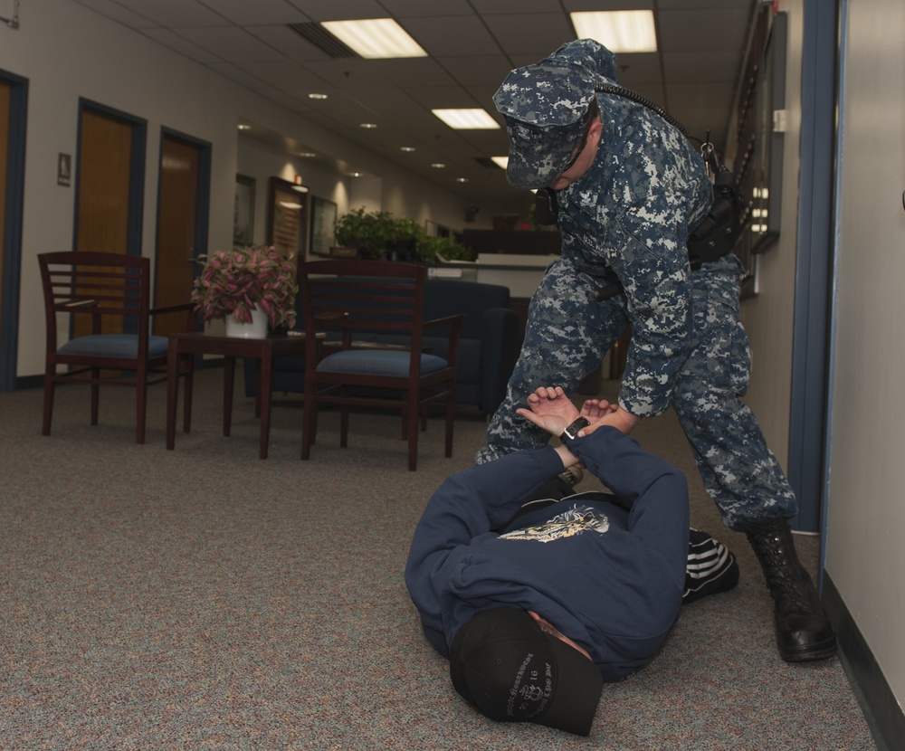 Naval Station Everett Active-shooter Training