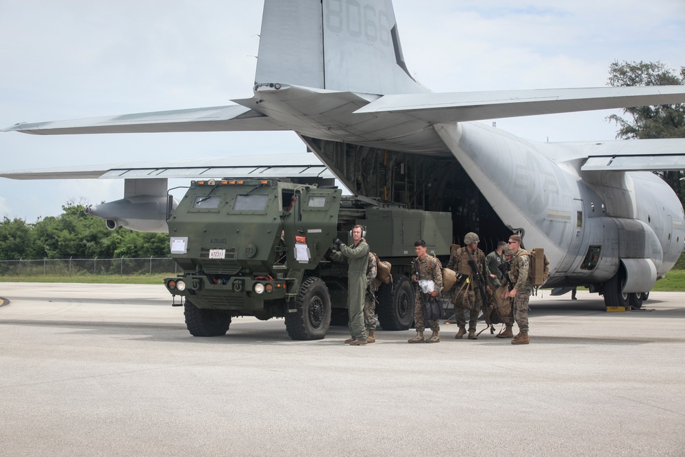 Valiant Shield 16: HIMARS Touchdown on Tinian