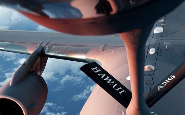 HIANG practices nighttime refueling