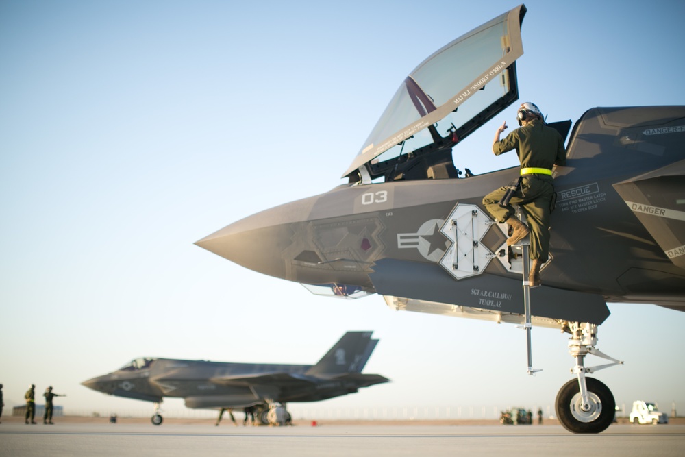 F-35 Hot load