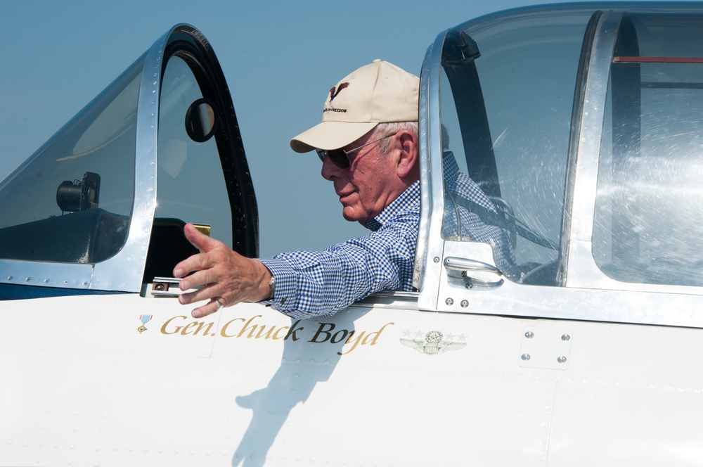 Gen (Ret) Chuck Boyd Arrival