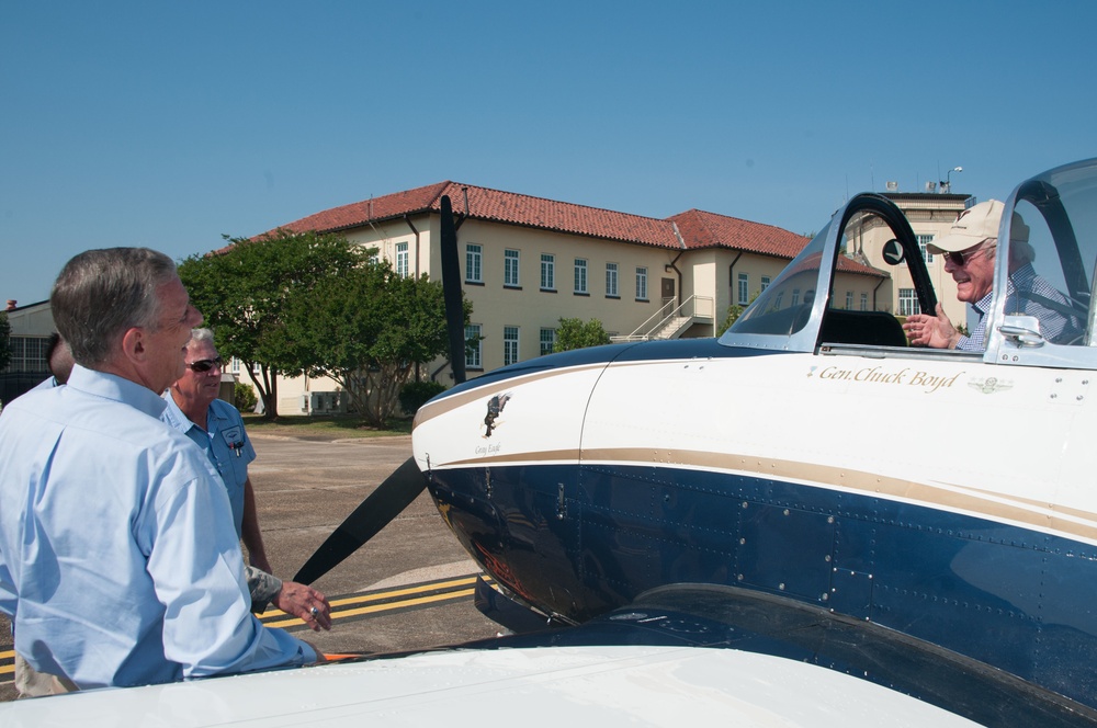 Gen (Ret) Chuck Boyd Arrival