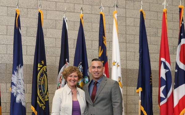 Congresswoman Brooks, American Legion Women’s Post 438 chaplain speak at 310th ESC Equality Day