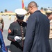 Assistant Secretary of the Navy (ASN) (Manpower and Reserve Affairs) Franklin R. Parker attends the graduation for recruits at Marine Corps Recruit Depot San Diego