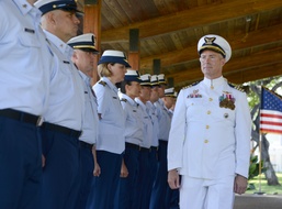 Coast Guard Reserve Unit Pacific Command welcomes new commanding officer