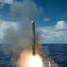 USS McCampbell Fires Missile