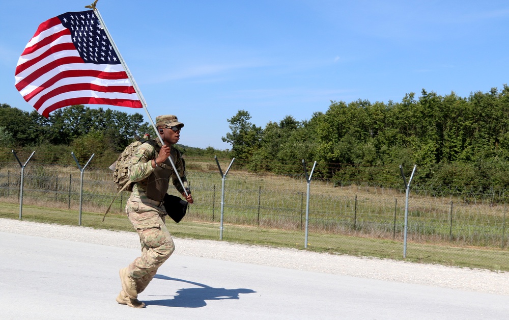 National Guard Soldiers host shadow March for the Fallen in Kosovo