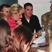 Military public affairs officers meet with Ukrainian college students