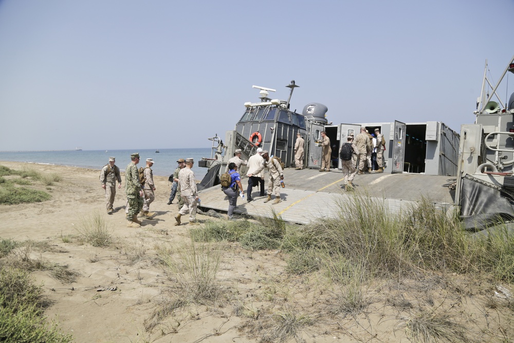 22nd MEU, U.S. Embassy Work Together for NEO Rehearsal