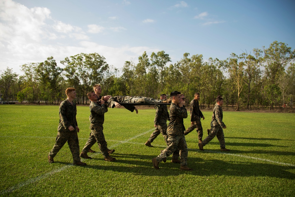 Company C Marines compete for best squad