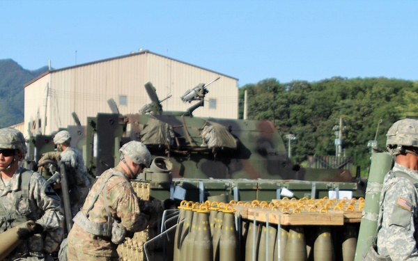 Loading artillery