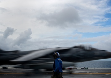 VMA 223 conducts flight operations