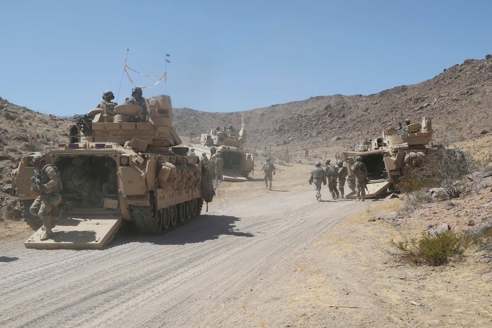 NTC Live Fire Exercise