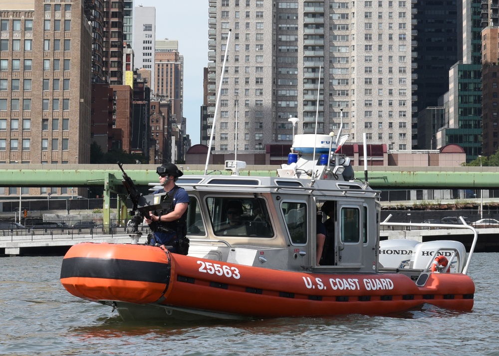 Coast Guard provides maritime security during 71st UN General Assembly
