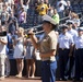 Marine Sings National Anthem
