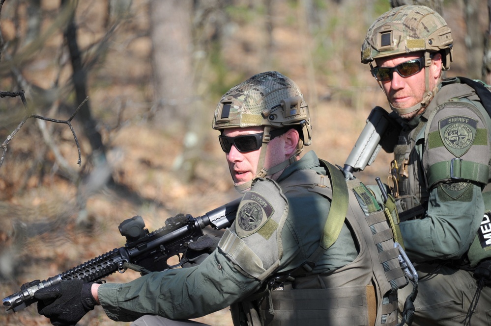 County Law Enforcement Trains at Fort McCoy