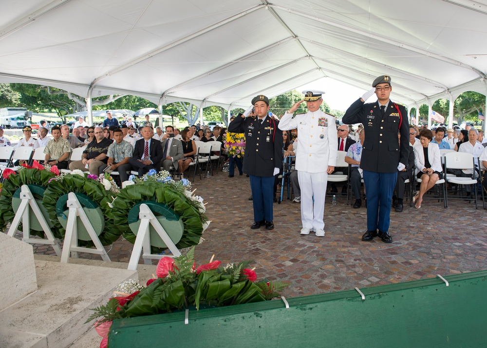 PACOM Commander Attends 11th Annual Joint Memorial Service