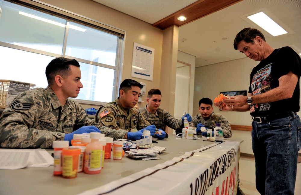 Kadena Pharmacy hosts drug take back day