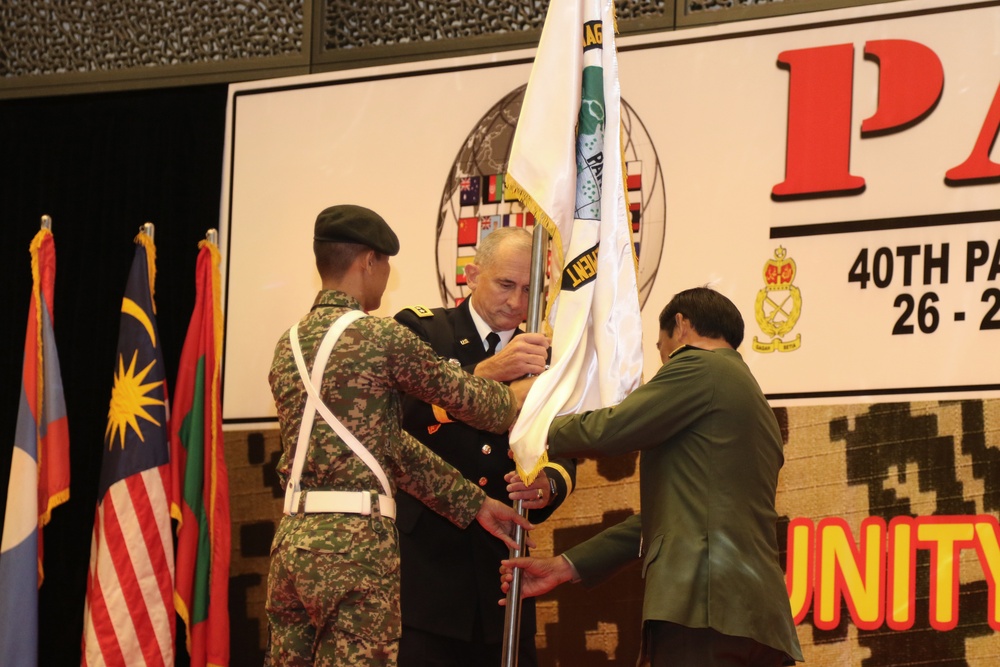 Opening ceremony of the 40th Pacific Armies Management Seminar