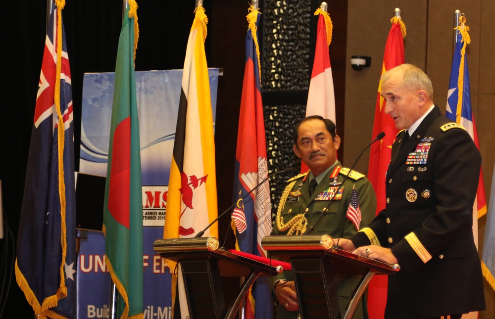 Opening ceremony of the 40th Pacific Armies Management Seminar