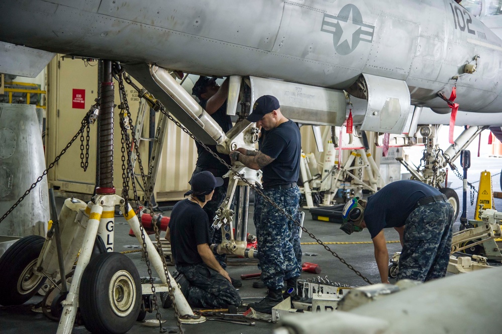 USS Dwight D. Eisenhower deployment