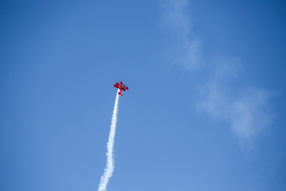 Sean D. Tucker entertains at 2016 MCAS Miramar Air Show