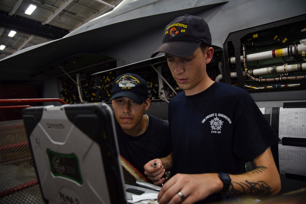 USS Dwight D. Eisenhower deployment