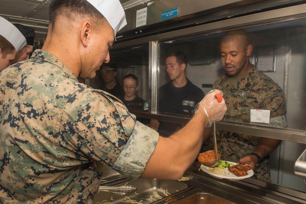 Bonhomme Richard Expeditionary Strike Group and Ronald Reagan Carrier Strike Group Conduct PHOTOEX