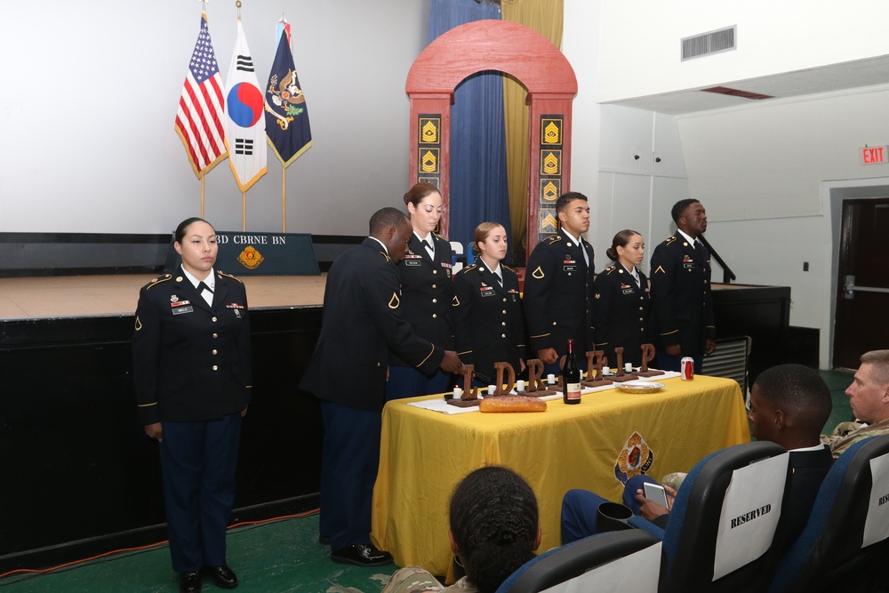 23rd Chemical Battalion NCO Induction Ceremony