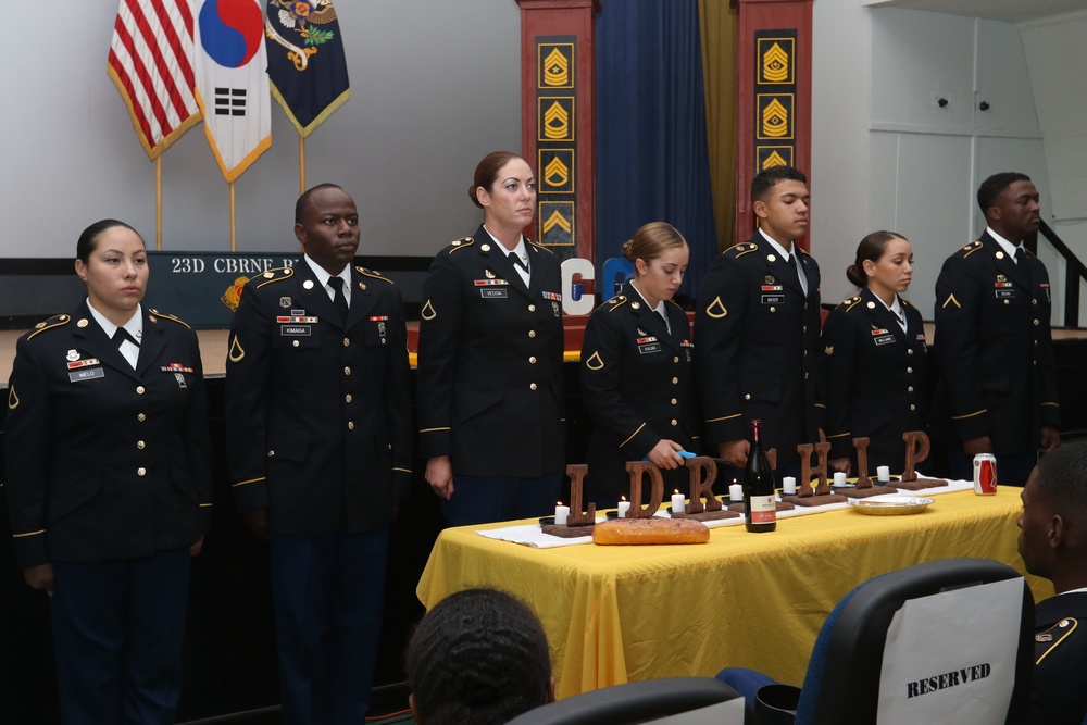 23rd Chemical Battalion NCO Induction