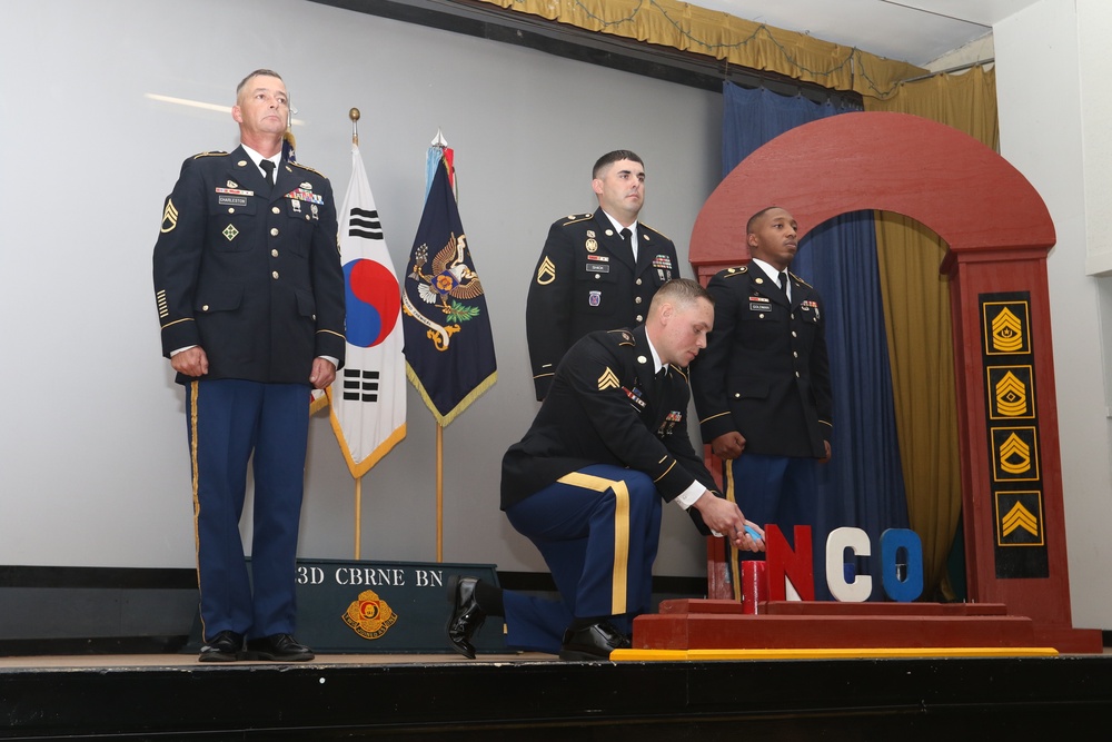 23rd Chemical Battalion NCO Induction Ceremony