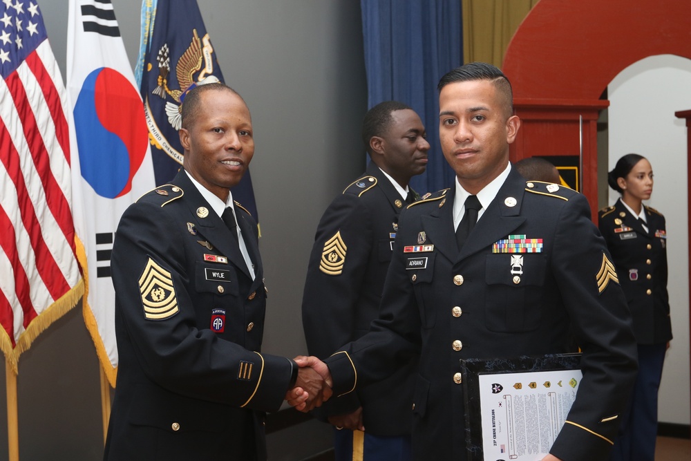 23rd Chemical Battalion NCO Induction Ceremony