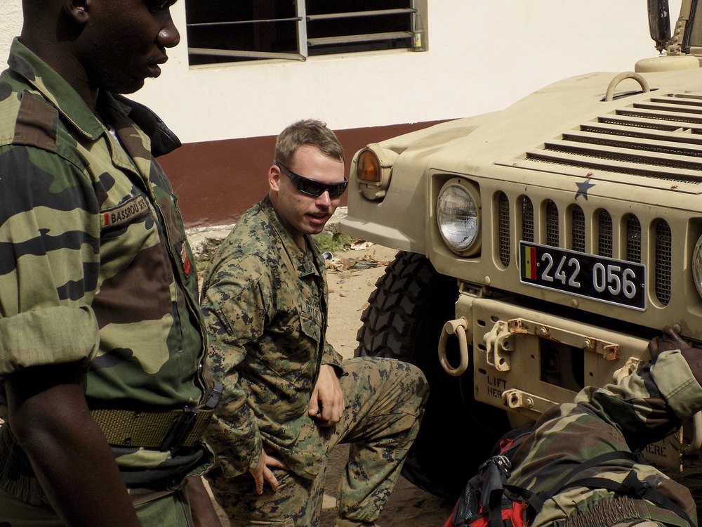 Marines drive toward partnership in Senegal