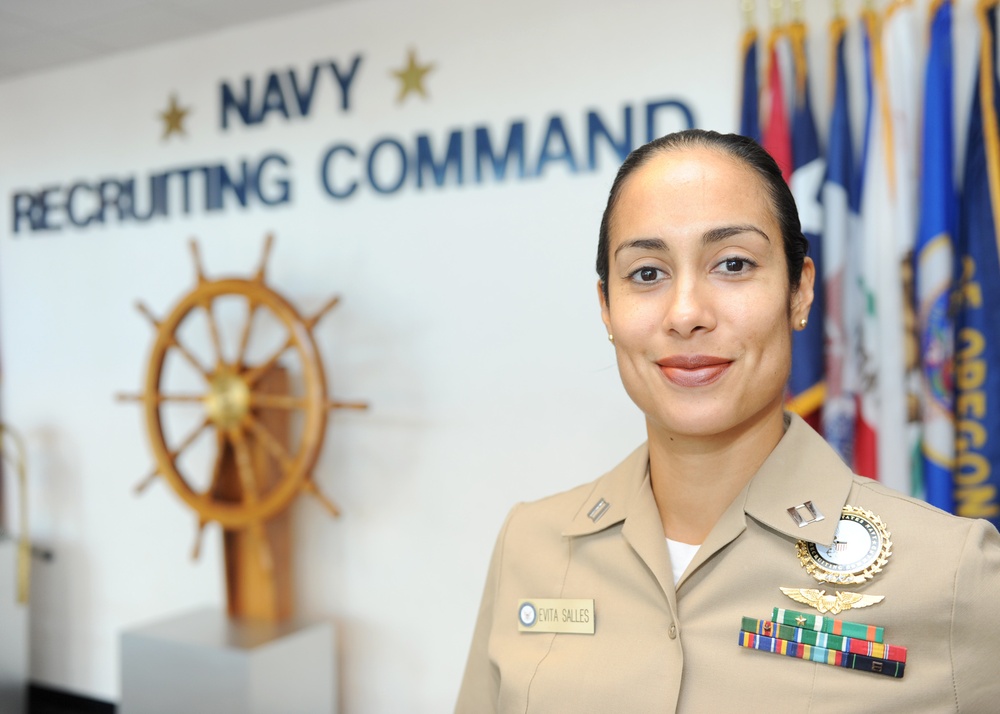Navy Officer Receives American Legion Auxiliary Award
