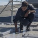 USS Dewey Sailors Perform Fresh Water Wash Down of Ship