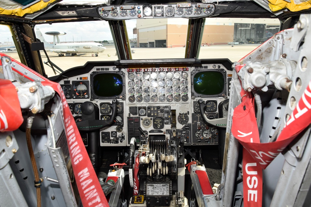 B-52H, 61-0007, 'Ghost Rider' cockpit after overhaul at Tinker AFB, Okla.