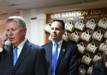 USS Sampson (DDG 102) homeports at Naval Station Everett