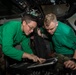 Helicopter Sea Combat Squadron (HSC) 25 conducts electical maintenance aboard USS Bonhomme Richard (LHD 6)