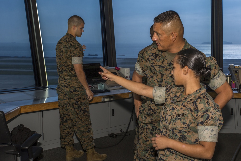 Marine, Navy senior enlisted leaders visit MCAS Iwakuni