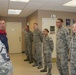 Former AMC Command Chief CMSgt. (ret.) Barron visits Travis AFB