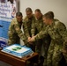 16th CAB Chaplains cut the ceremonial cake