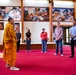 Pacific Northwest Marines and Sailors visit Washington Buddha Vanaram
